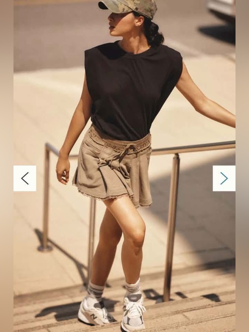 Daily Practice Goal Line Twofer Mini Dress